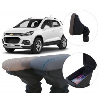 Apoio de Braço Chevrolet Tracker com coifa e porta-objetos