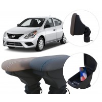 Apoio de Braço Nissan Versa com USB coifa e porta-objetos