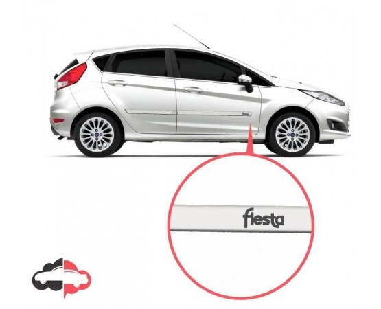 Friso Lateral Personalizado Ford Fiesta