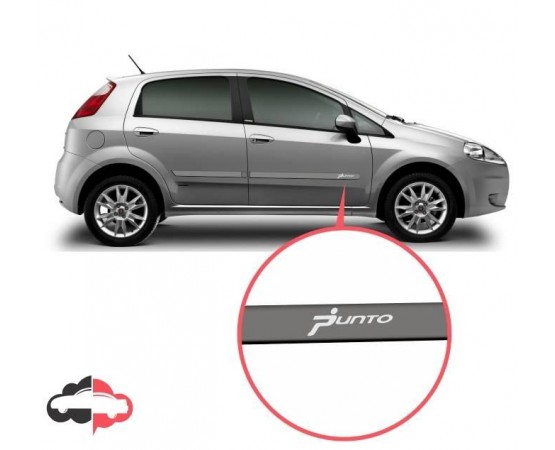 Friso Lateral Personalizado Fiat Novo Punto