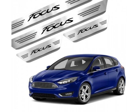 Soleira de Aço Inox Ford Focus