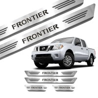 Soleira de Aço Inox Nissan Frontier