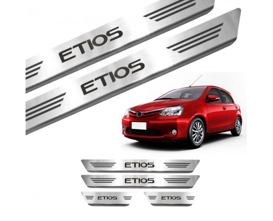 Soleira de Aço Inox Toyota Etios