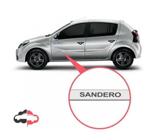 Friso Lateral Personalizado Renault Sandero