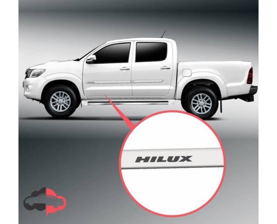 Friso Lateral Personalizado Toyota Hilux