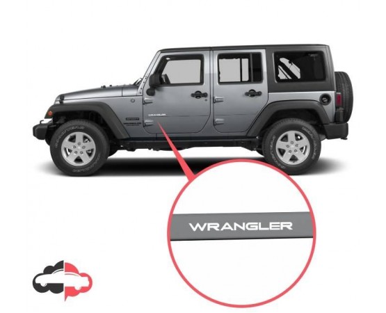 Friso Lateral Personalizado Jeep Wrangler