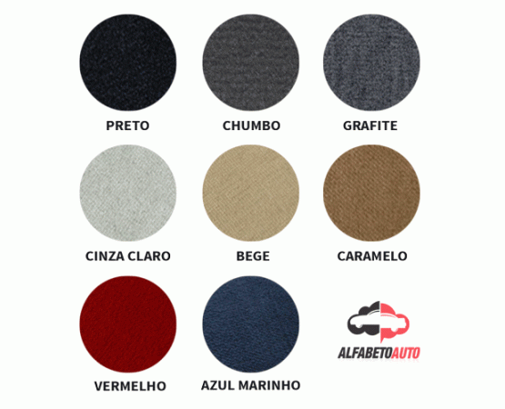 Jogo De Tapetes Carpete Mitsubishi Pajero Full (3 Portas) Luxo