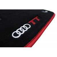 Tapete Audi TT Preto/vermelho Luxo
