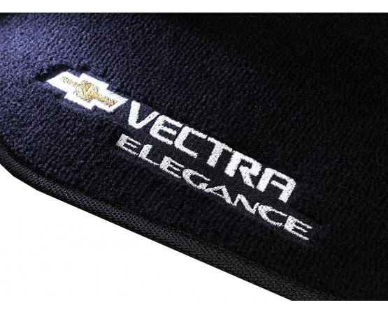 Tapete Chevrolet Vectra Elegance Preto Luxo