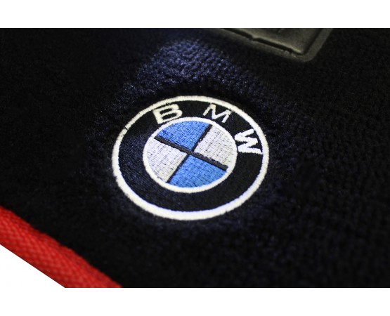 Tapete BMW Serie 3 Preto/vermelho Luxo