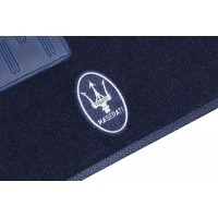 Tapete Maserati Quattroporte Azul Marinho Luxo