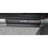 Soleira Premium Chevrolet Carbono 4P Spin