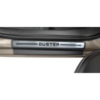 Soleira Premium Renault Aço Escovado 4P Duster