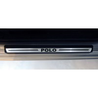 Soleira Premium Aço Escovado 4P Polo