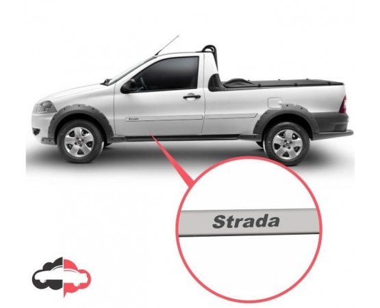 Friso Lateral Personalizado Fiat Strada