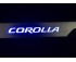 Soleira Aço Inox Led Azul Corolla 2015 - 2018 Ta15co09l