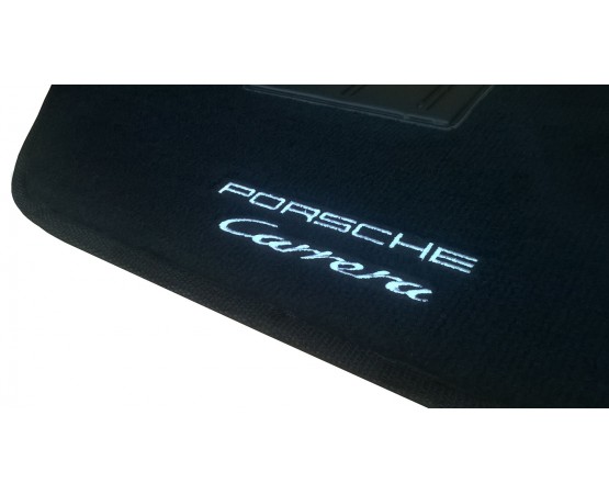Tapete Porsche Carrera 1963 à 1997 Preto Luxo