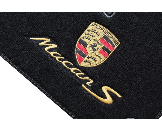 Jogo de Tapetes Porsche Macan S Luxo