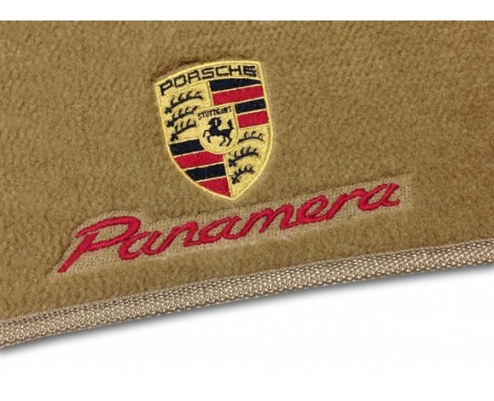 Jogo de Tapetes Porsche Panamera Turbo Luxo